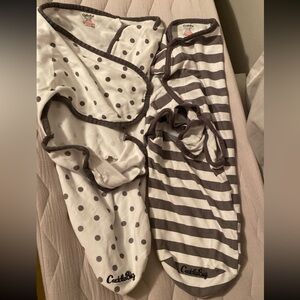 2 cuddlebug swaddles